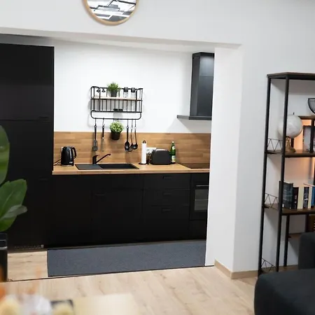 Apart79-indust Design I Garden With Terrace I Smart Tv I Free Parking I Free Wifi Apartament
