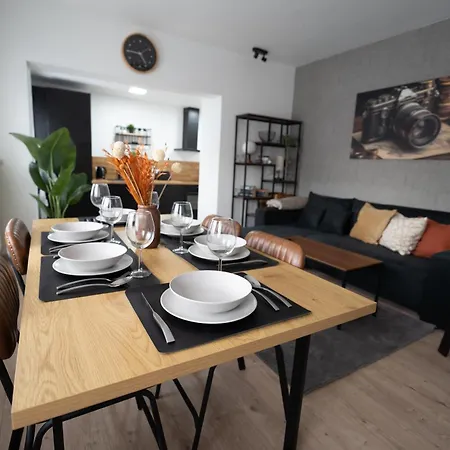Apartament Apart79-indust Design I Garden With Terrace I Smart Tv I Free Parking I Free Wifi Hamm (North Rhine-Westphalia)