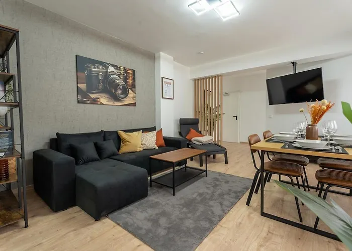 Apart79-indust Design I Garden With Terrace I Smart Tv I Free Parking I Free Wifi * Hamm (North Rhine-Westphalia)