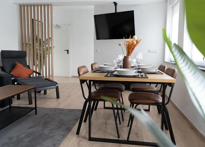 Appartement Apart79-indust Design I Garden With Terrace I Smart Tv I Free Parking I Free Wifi Hamm (North Rhine-Westphalia)